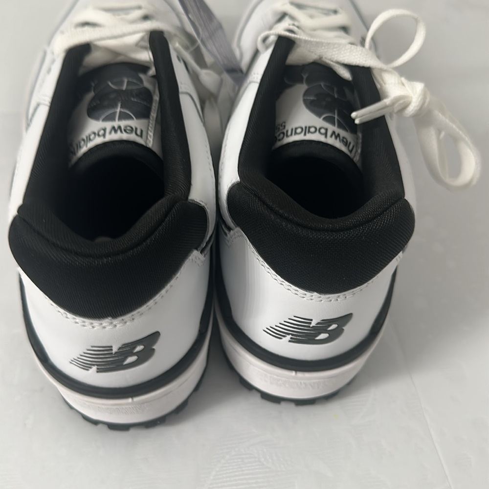 New Balance 550 White and Black Oreo Men Size 8.5-13 - Picture 3 of 5